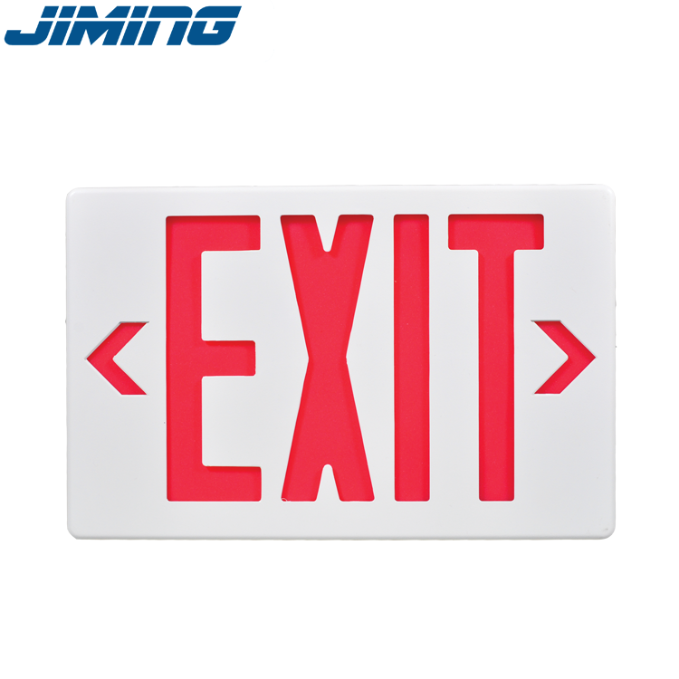 JEE2RWE: UL & cUL Approved Hotel use emergency exit light -CHINA TOP 1 Emergency Exit Lighting battery only powered exit signs