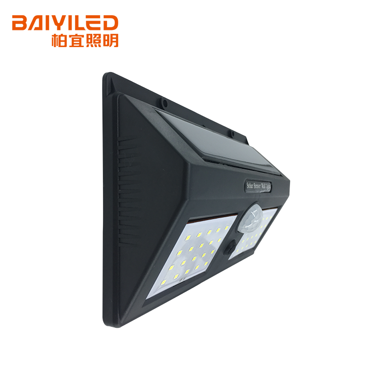 40 Outdoor Wall Motion Sensor Mini Solar Power Led Hallway Light