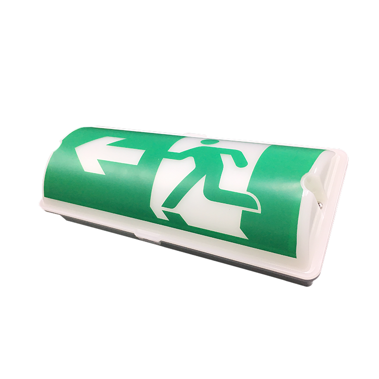 Emergency Led Light Battery Operation Acrylic 6500k Exit Sign