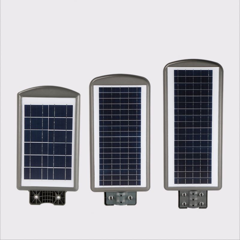 high power panel outdoor lamp  smart power led solar street light with  motion sensor