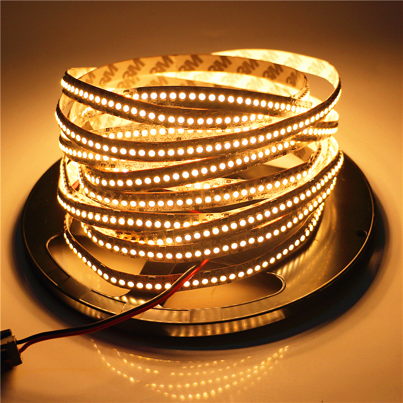 CRI>90 high brightness 240LEDS/M Super warm white 2700k led strip 2835 light