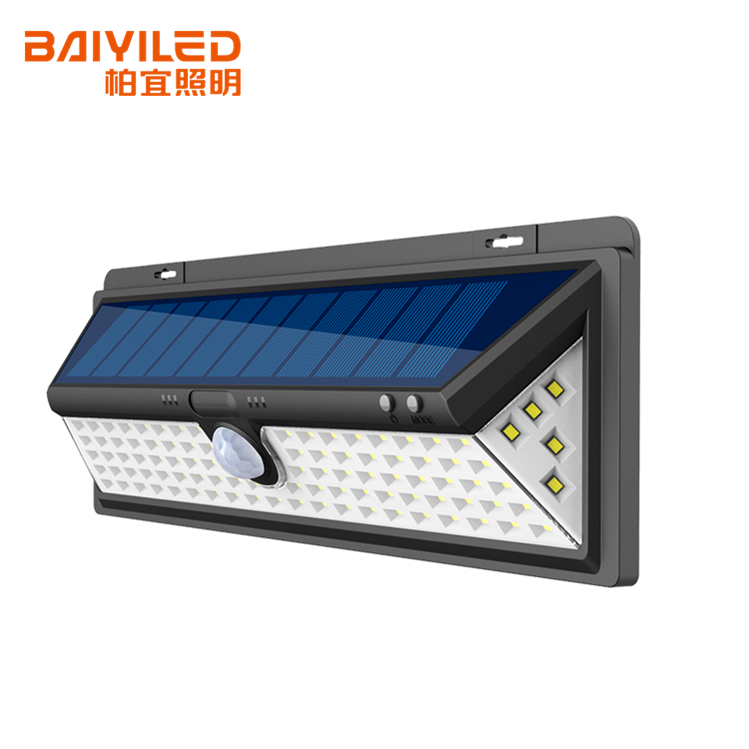 Led Wall Light Motion Sensor Outdoor Powered Solar Home Lighting System