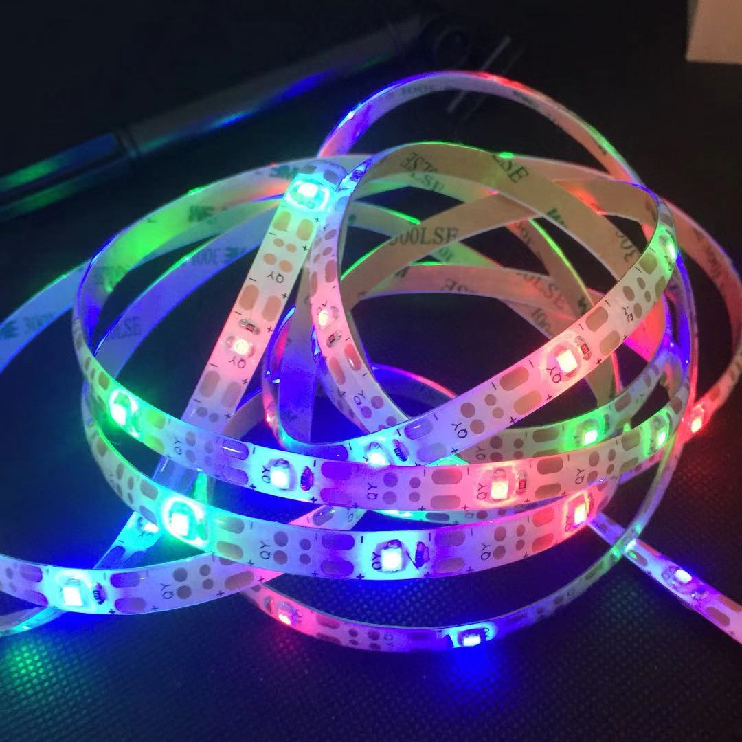 LED Solar Flexible Strip Light for Decoration