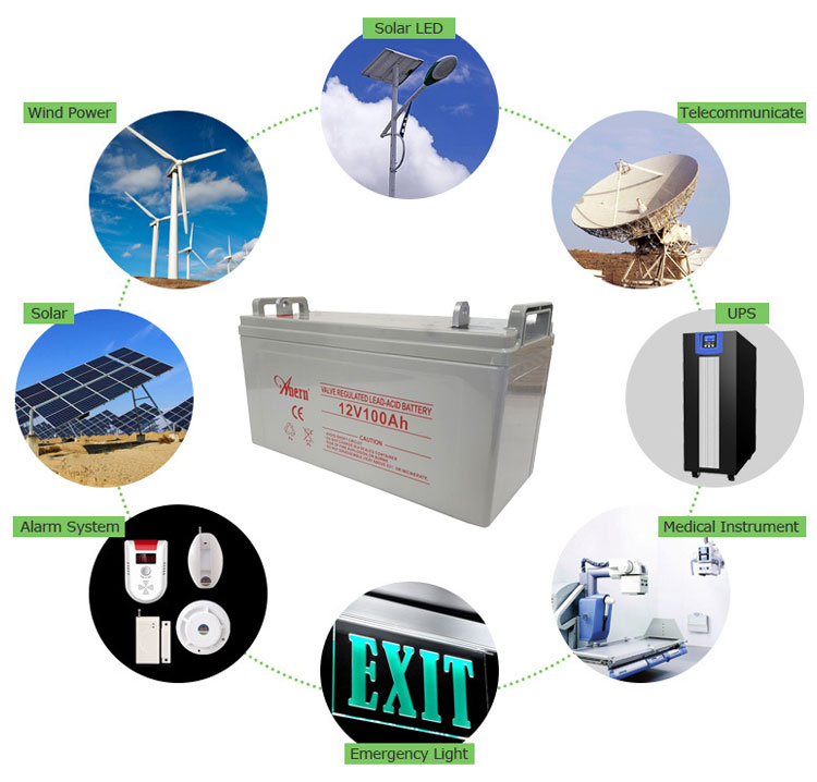 Wholesale 100ah 12v solar panel battery systems