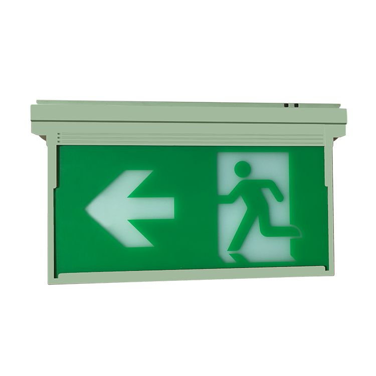 High Power Led Emergency Warning Running Man Exit Sign