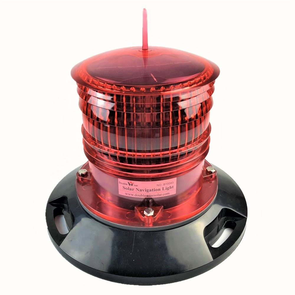 Low price Solar Powered Aviation Obstruction Warning Light