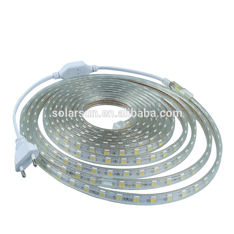 110v 220v aluminium profile led strip flexible led strip lights 220v 5630