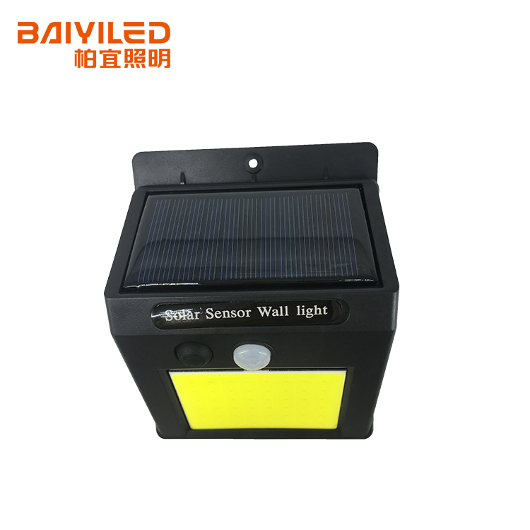 Garden 18650 Battery Solar Motion Sensor Led Light