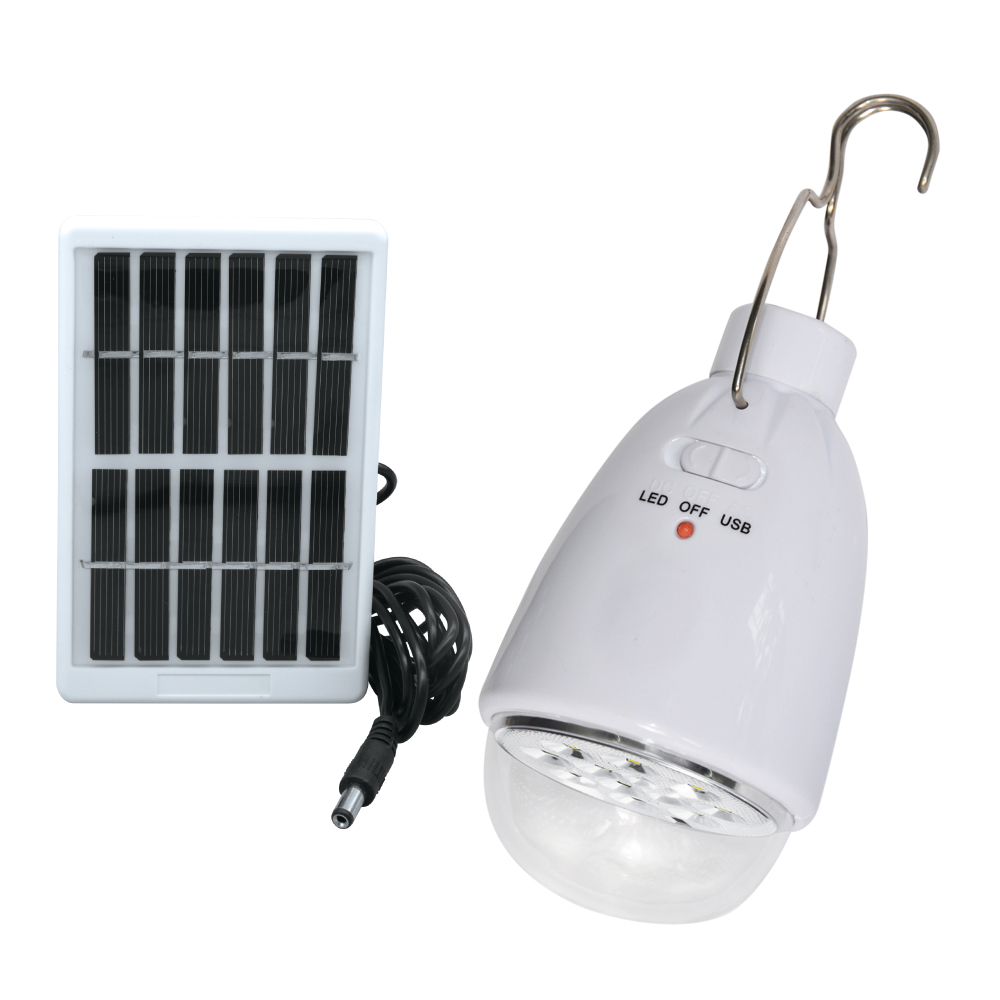 CE certification solar LED bulb type led emergency lamp