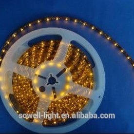 LED Light Strips with Single Color LEDs Copper Finish LED Tape Light