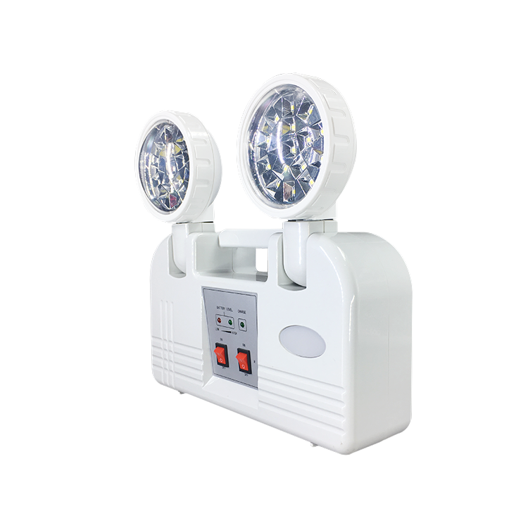 Explosion proof twin spot emergency light led with remote control