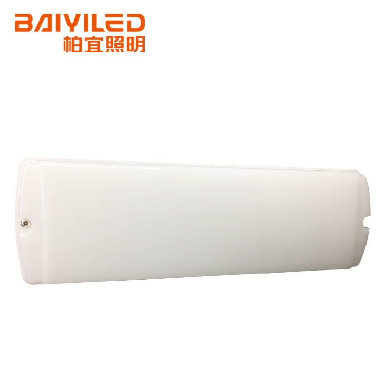 Led Ceiling 3Hour Lamp Emergency Bulkhead Light Plastic Body