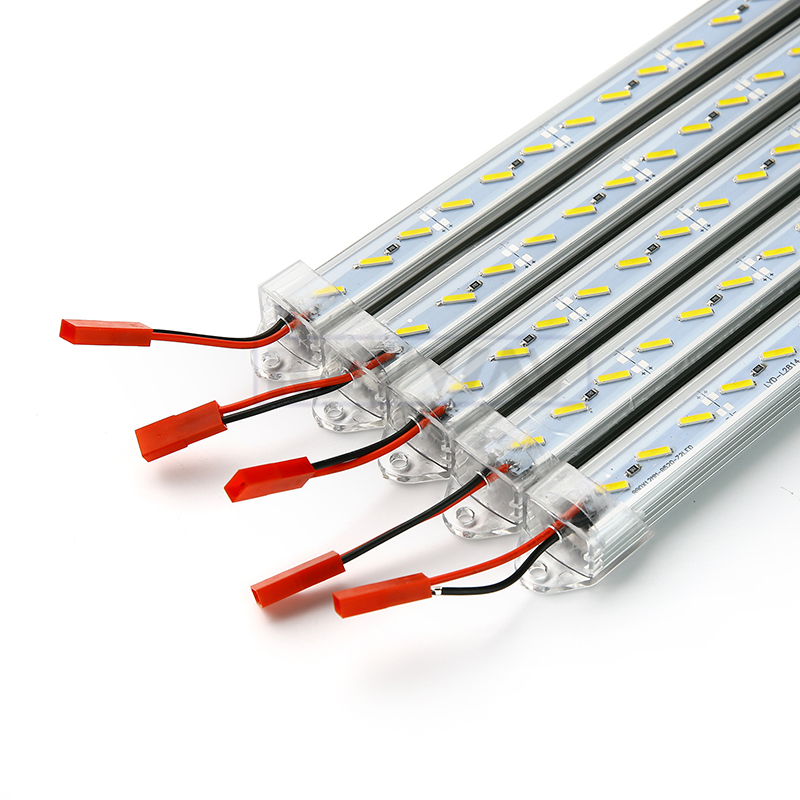 Samsung korea chips cool white 8520 LED rigid bar DC 12V 72 144 SMD 5630 4014 2835 7020 8520 LED Hard Rigid LED Strip Bar Light