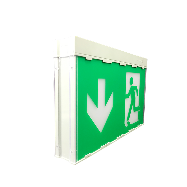 Low Price Exit Rechargeable Requirement Sign System Emergency Light