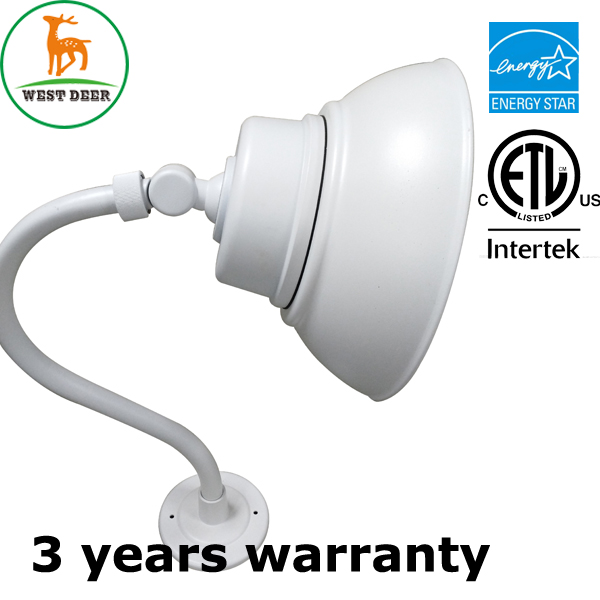 Outdoor photocell Wall-mounted gooseneck led barn light with ETL cETL Energy Star