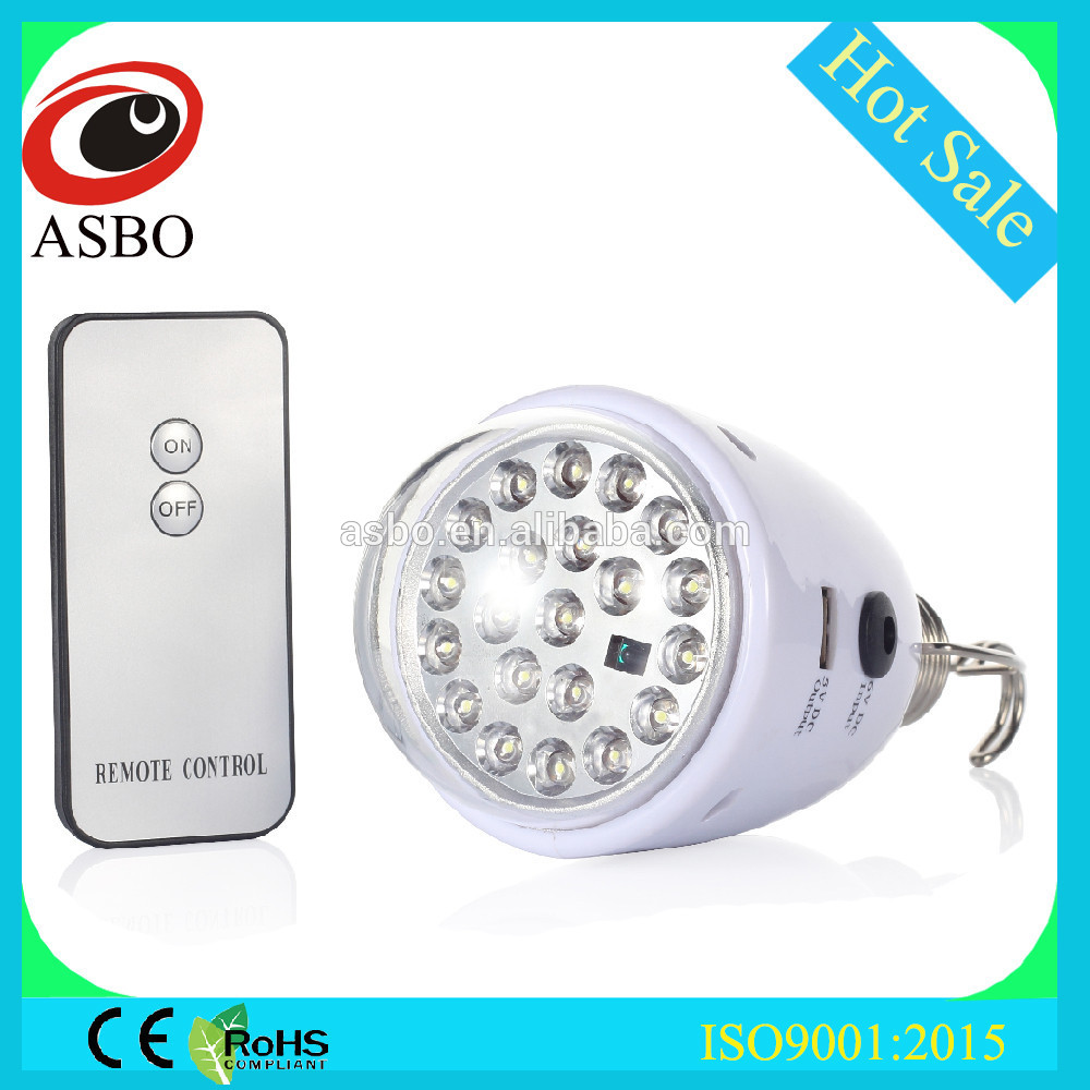 New Design AC DC 110v led light bulbs With Charger