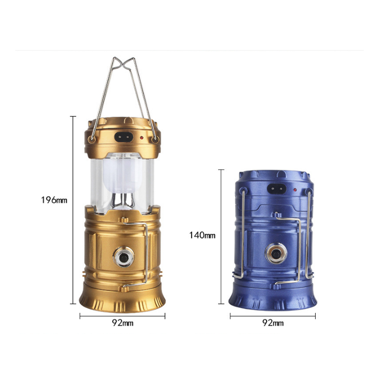 Solar Power Lantern Bank Light Gas Lamp Camping