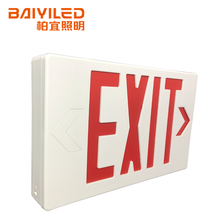 Best Selling Sign Warning Double Face 2017 New Style Emergency Led Exit Light