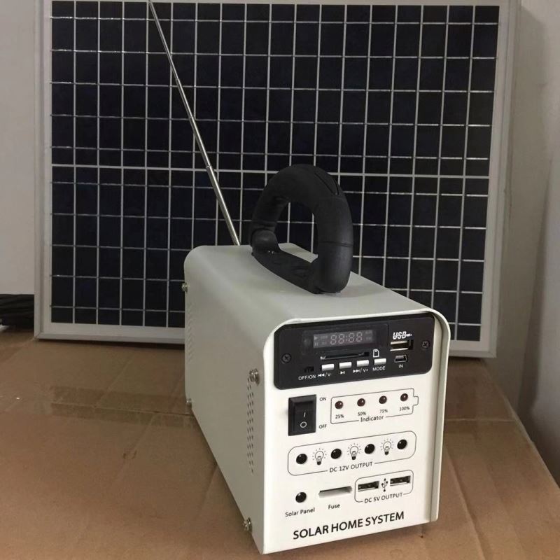 Shenzhen Manufacture mini hydro power plant 20w 7ah solar power system high quality