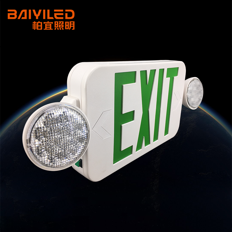 China Factory Red Led Arrow Emergency Bulkhead Normal Quality Exit Sign