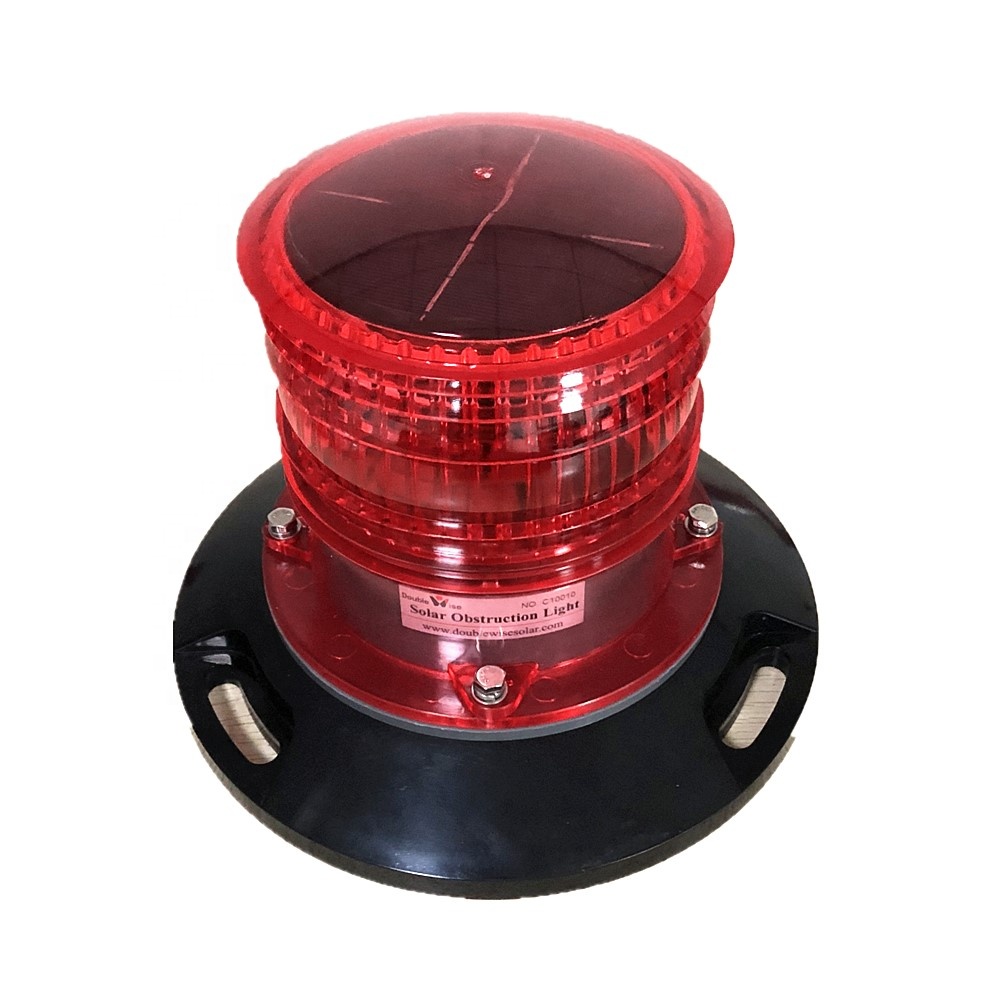 FAA L 810 Led Tower Chimney Building Aircraft Obstruction Solar Aviation Warning light