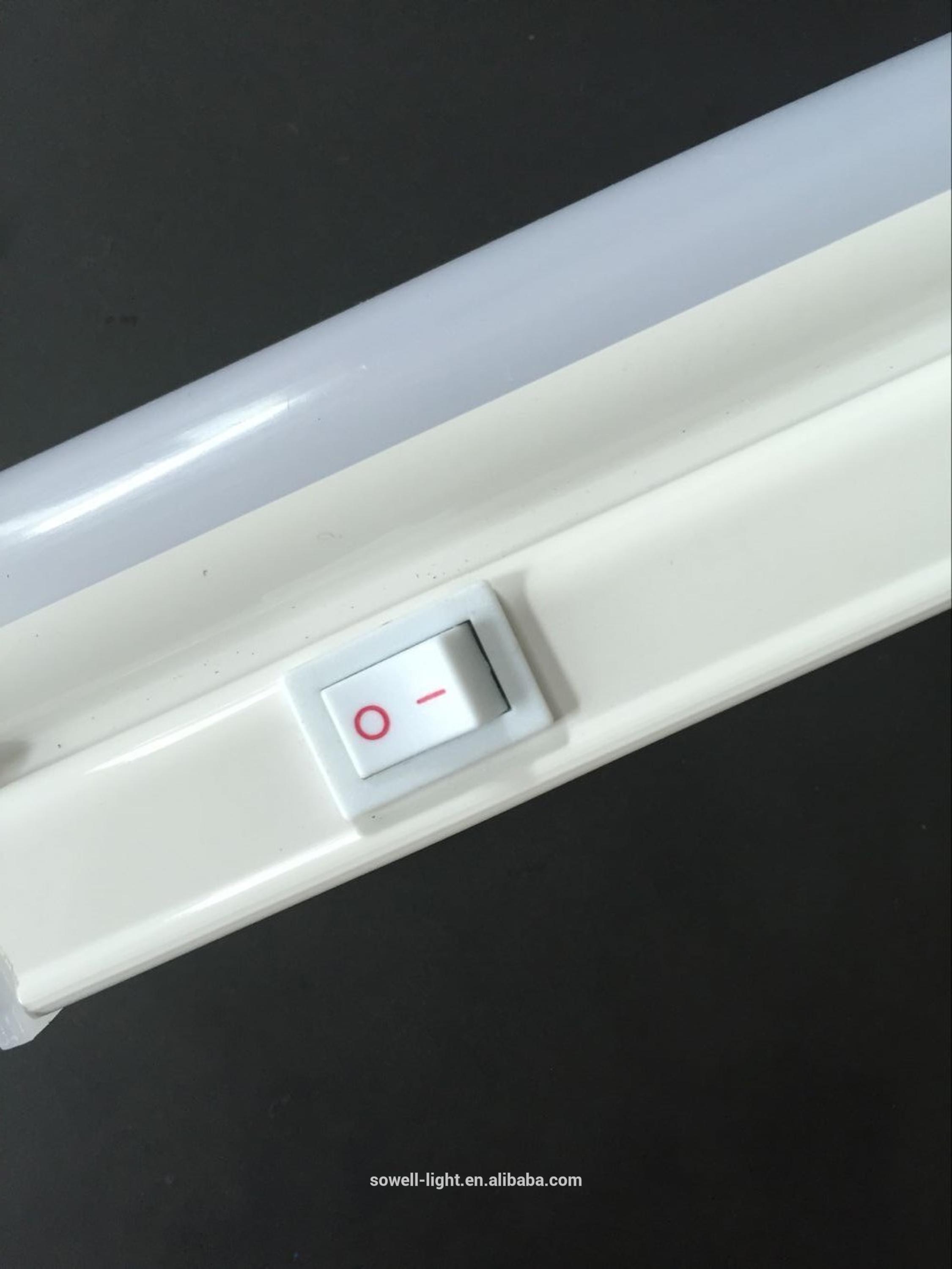 plastic T5 housing cabinet Led light 60cm led linear light for kitchen