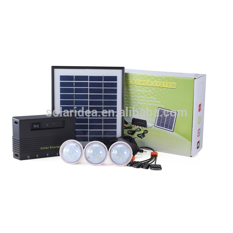 Tested strictly all in one panel system intelligent solar lighting kit