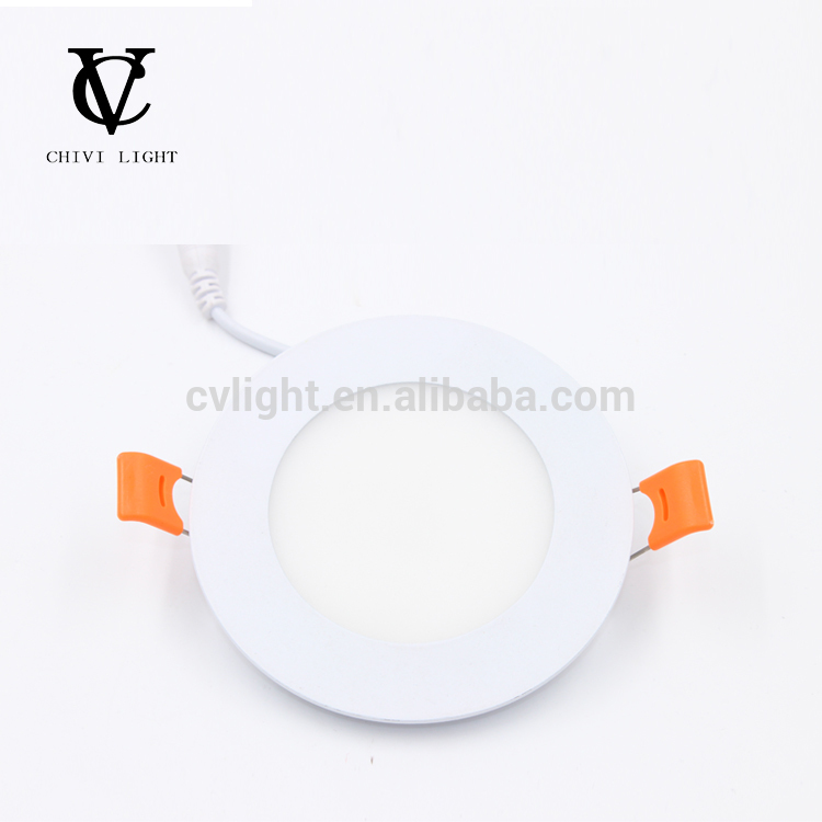 2 Year quality AC85-265V light guide panel light frame Ultrathin Round small led panel light 18w 6500k Aluminum panel lamp price