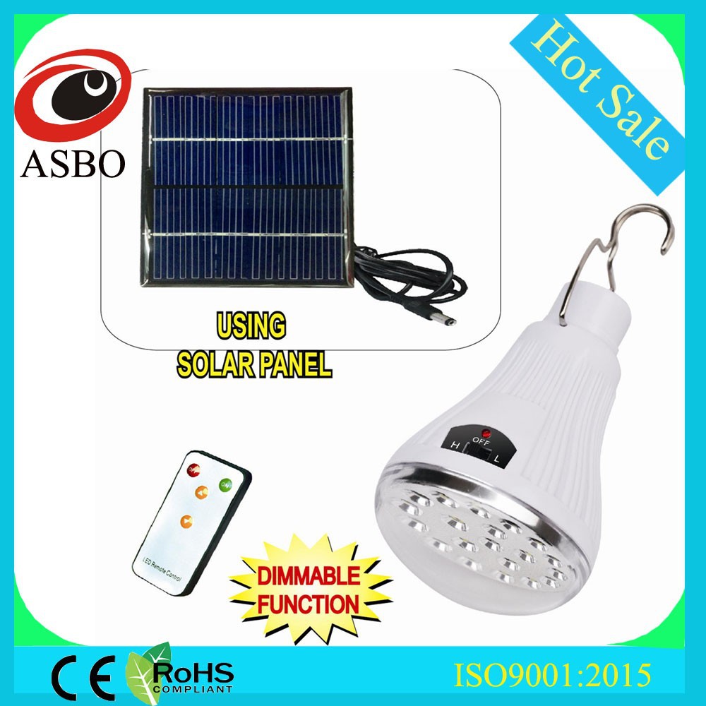 Mini Solar Light Multifunction Recharge Bulb