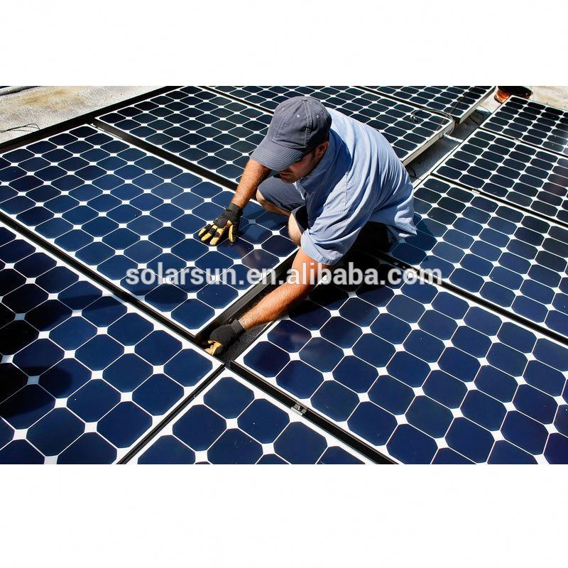 12v solar panel 100w customized pv solar panel for home lighting system