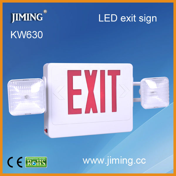 UL Emergency Lighting Combo JEC2RW (USA Market) emergency exit light bulbs
