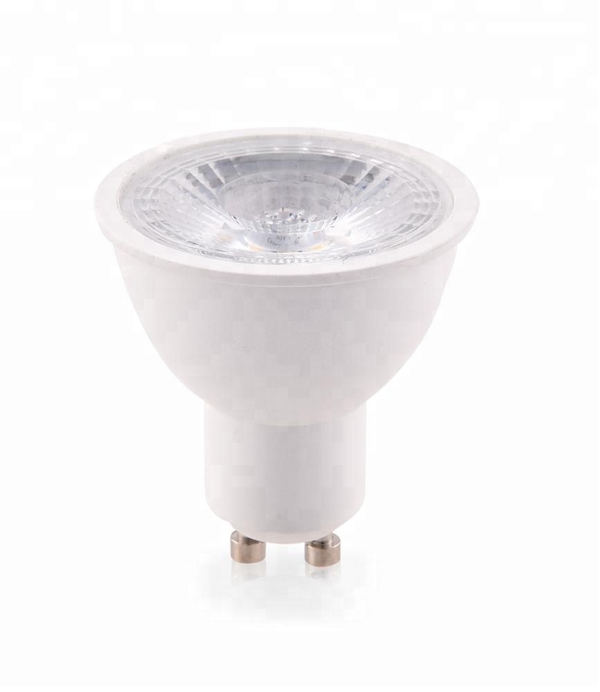 COB gu5.3 3w/5w/7w LED spot bulb lamps, 170-265V 50*H58mm Aluminum+plastic COB LED spot lighting