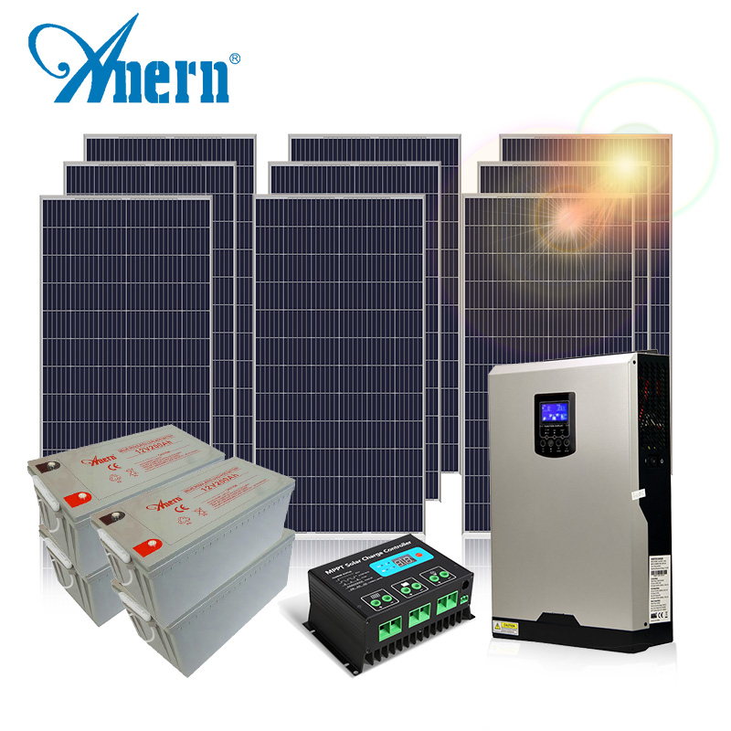 Commerical energy off grid 10 kw solar power generator system