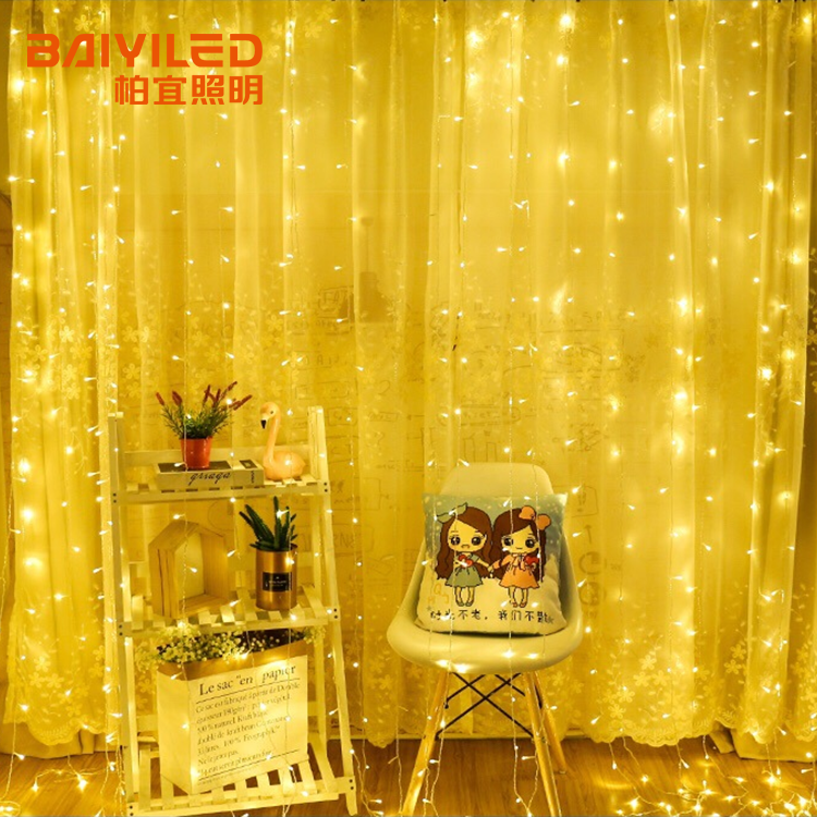 Outdoor String Curtain Light Led