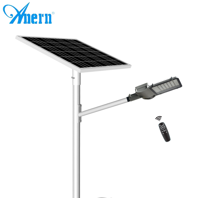 Low maintenance 70W solar power energy street light pole