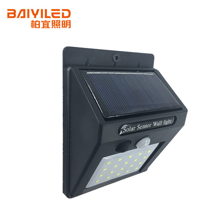 Led Sensor Mounted Solar Wall Light