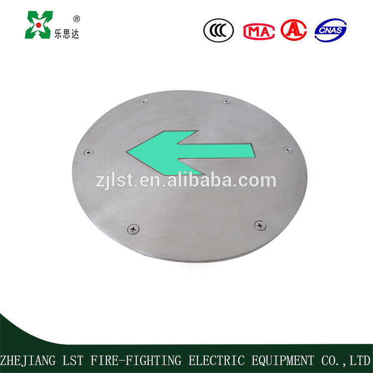 Fashion design underground emergency arrow sign light