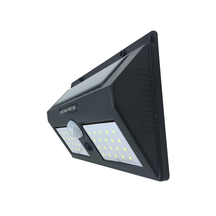 Solar Garden Wall Pack Led Light With Motion Sensor