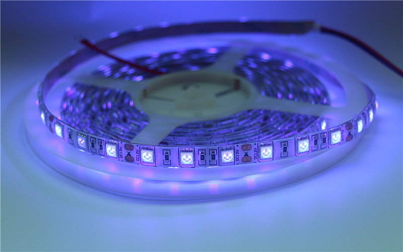 DC12V 3528/5050 UV Ultraviolet purple waterproof 60led/m Strip lamp black light