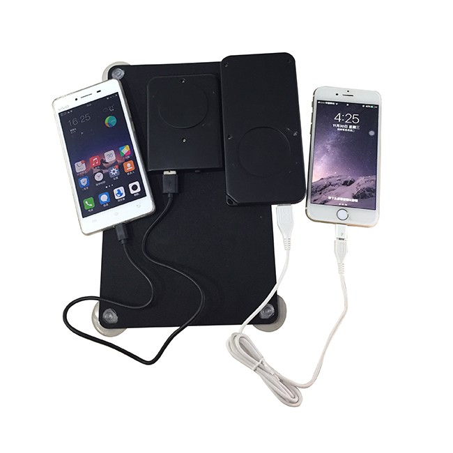 Waterproof foldable double usb output portable solar panel charger