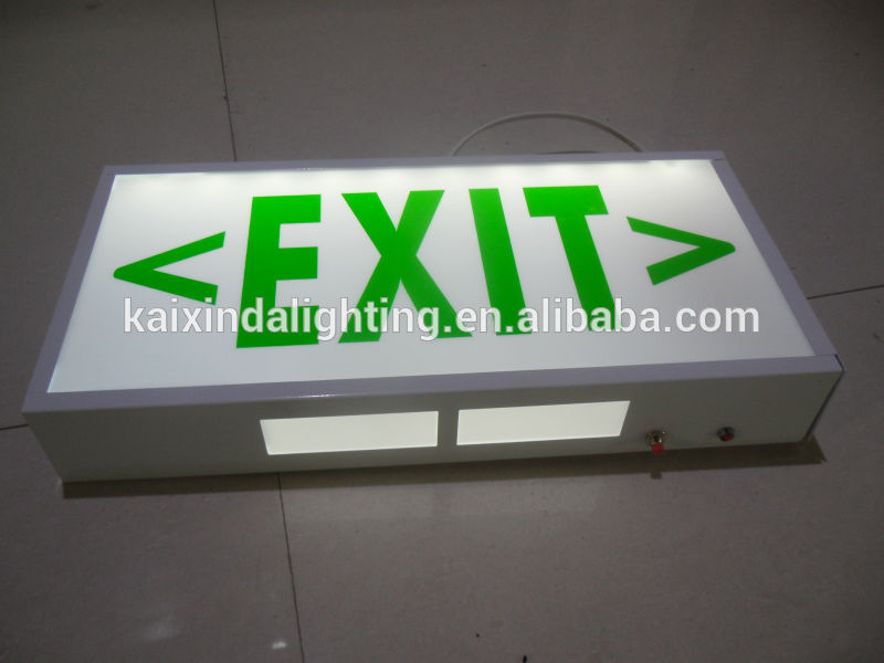 fire emergency exit sign light T5 8w