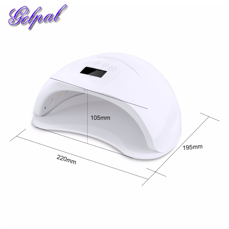 GelPal OEM Professional Customization 48W With LCD Timer Button Dual Electric LED UV Nail Lamp Dryer