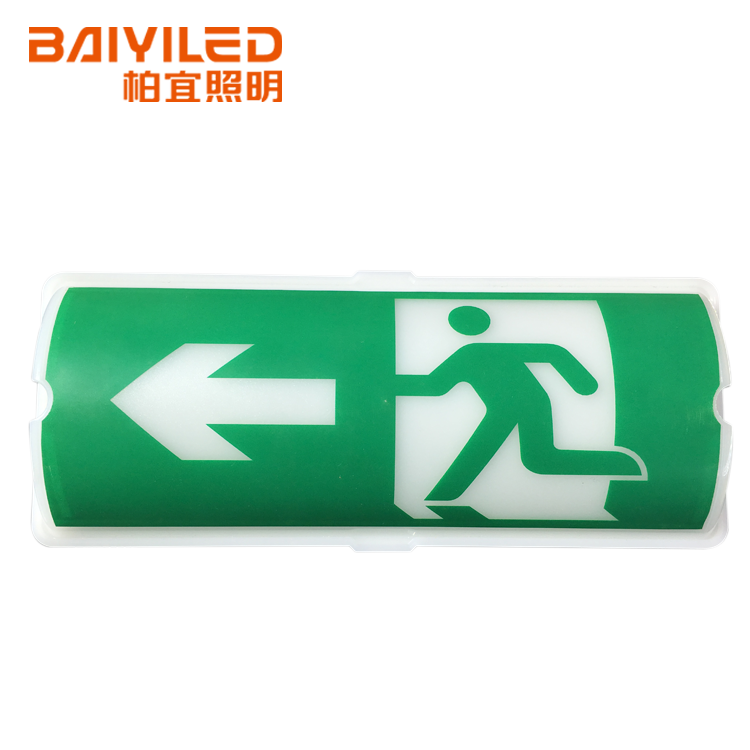 Double Side Led Emergency Sided Exit Sign Faceplate for business