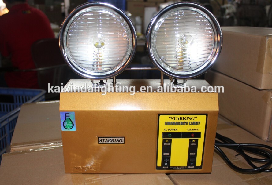 CE and RoHS Approved Rechargeable Emergency Light For Public Place 2*3w