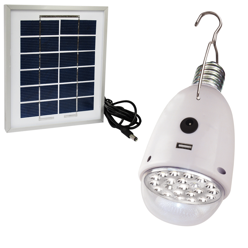 solar led panel light emergency kit