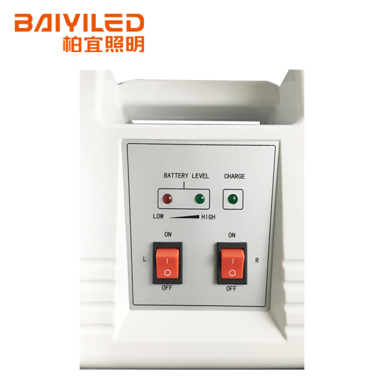 Luminaire Rechargeable Ip65 Bulkhead 220V Led Twin Spot Emergency Light