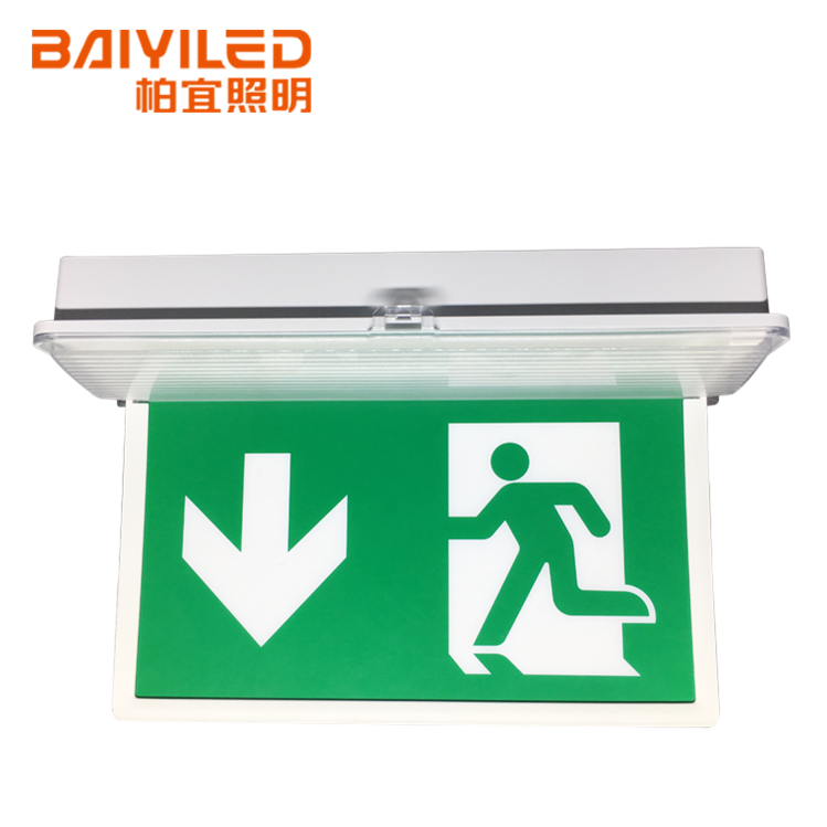 Ce Approved Light Combo Canada Running Man 4W Led Emergency Exit Sign