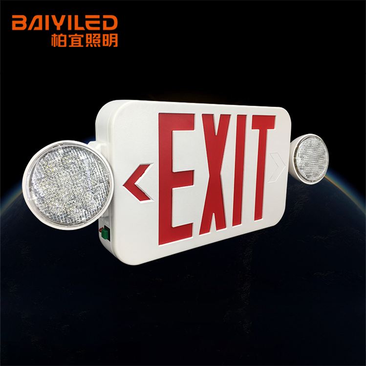 Ce Approved Signboard Canada Running Man Double Face Led Emergency Exit Sign