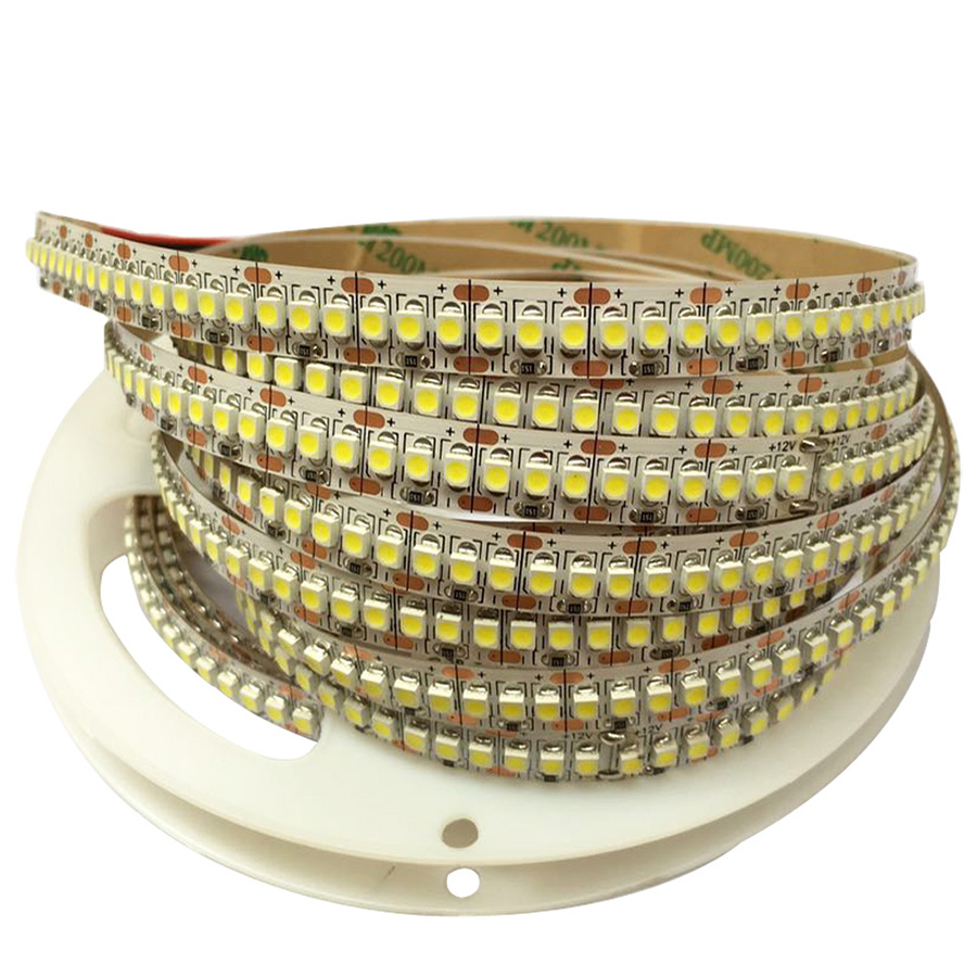 Hot Selling 240leds/m High density 240 led/m dc led strip high CRI Ra90 95 24V 12V 2835 3014 335 5050 Led Light Stripe