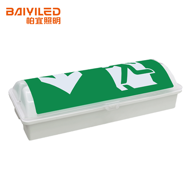 Hot new products china emergency battery backup exit sign